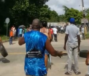 Moradores comunidad Pueblo Nuevo