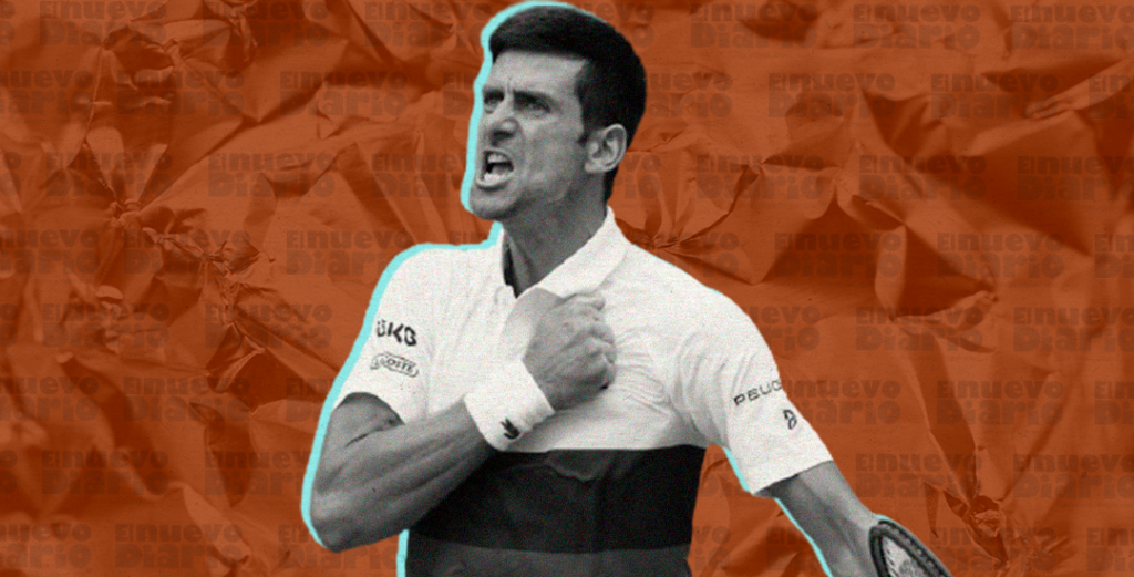 Novak Djokovic. (Ilustración: Yasmín Esmeralda Díaz)