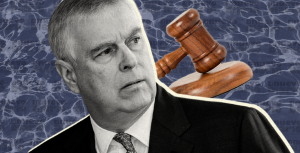 El príncipe Andrés en Nueva York. (Ilustración: Yasmín Esmeralda Díaz)