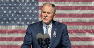 En el vigésimo aniversario del 11 de septiembre, el ex presidente de los Estados Unidos, George W Bush, habla hoy desde una ceremonia oficial en el Monumento Nacional del Vuelo 93 en Shanksville, Pensilvania