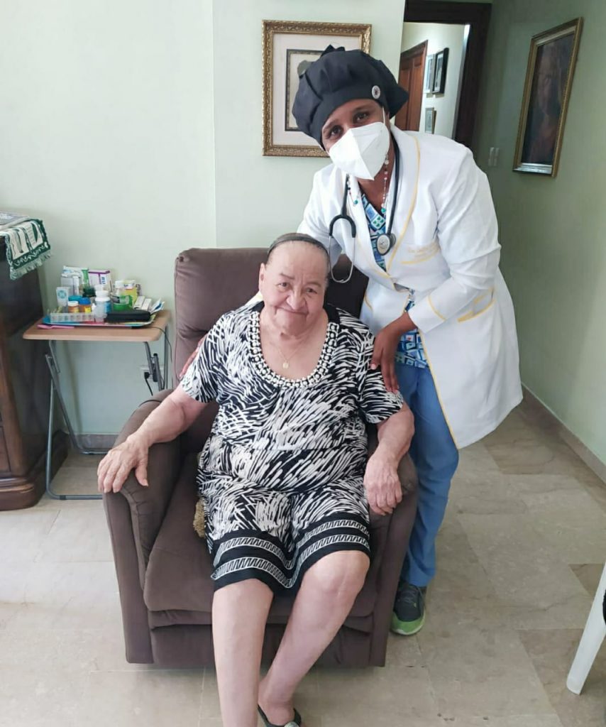 Brujan con una paciente