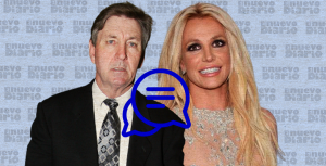 La artista estadounidense Britney Spears y su padre Jamie Spears.