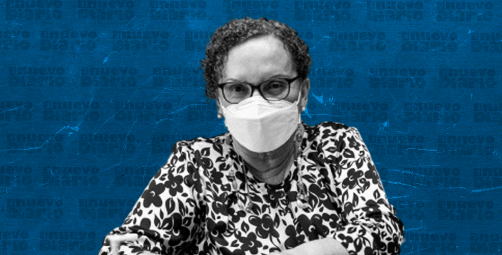 La procuradora general de la República, magistrada Miriam Germán Brito. (Ilustración: Yasmín Esmeralda Díaz)