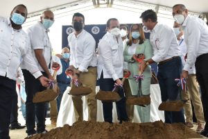 Director de INAPA y Paliza dan primer palazo para rehabilitación planta de tratamiento de aguas en provincia Duarte