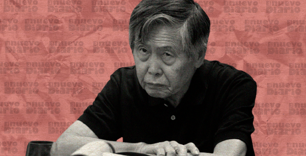 El expresidente de Perú Alberto Fujimori. (Ilustración: Yasmín Esmeralda Díaz)