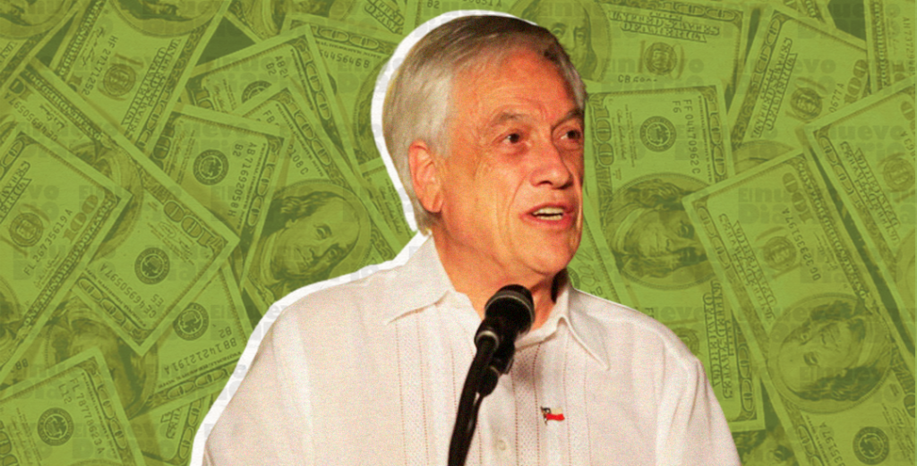 Presidente de Chile, Sebastián Piñera. (Ilustración: Yasmín Esmeralda Díaz)