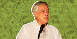 Presidente de Chile, Sebastián Piñera. (Ilustración: Yasmín Esmeralda Díaz)