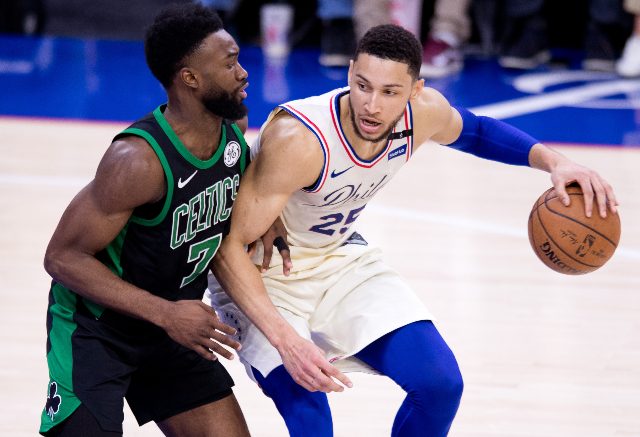 Celtics show interest in Ben Simmons and the price is Jaylen Brown