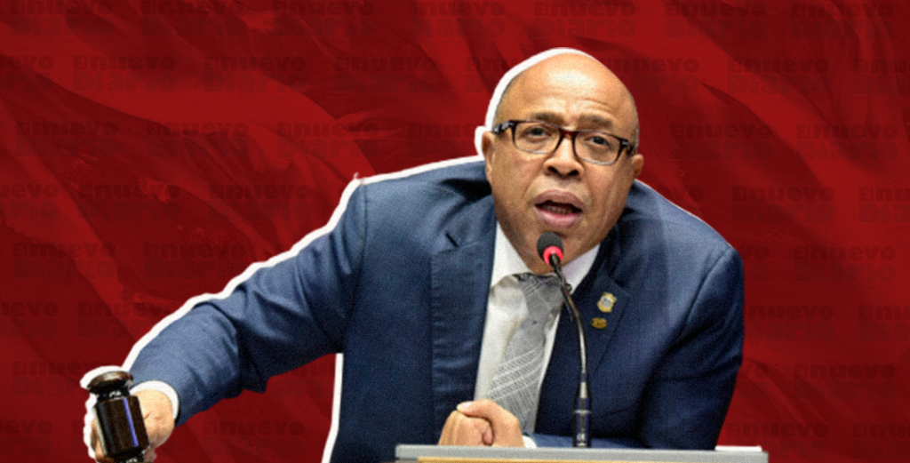 Alfredo Pacheco, presidente de la Cámara de Diputados. (Ilustración: Yasmín Esmeralda Díaz)