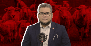 Hecmilio Galván, director ejecutivo del Fondo Especial para el Desarrollo Agropecuario (FEDA). (Ilustración: Yasmín Esmeralda Díaz)