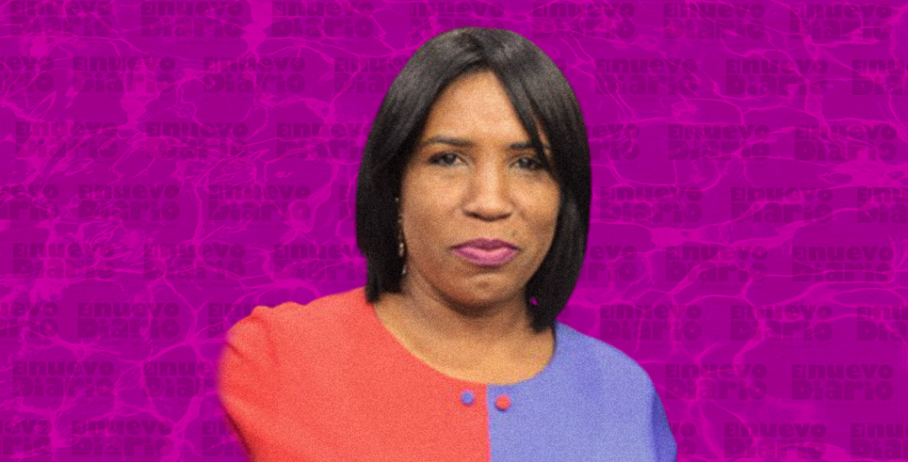 Eva García, presidenta del Colegio de Abogados de la provincia Santo Domingo. (Ilustración: Yasmín Esmeralda Díaz)