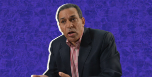 Osiris de León, geólogo. (Ilustración: Yasmín Esmeralda Díaz)