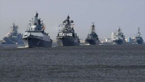 Rusia, China e Irán efectúan ejercicios navales en el golfo de Omán