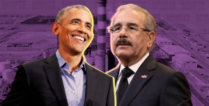 Danilo Medina y Barack Obama. (Ilustración: Yasmín Esmeralda Díaz)