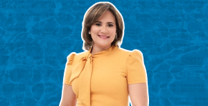 Secretaria nacional de Comunicaciones del Partido Revolucionario Moderno (PRM), Elizabeth Mateo. (Ilustración: Yasmín Esmeralda Díaz)