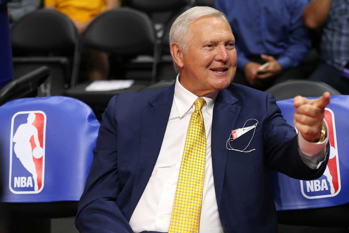 Jerry West carga contra los Lakers: 