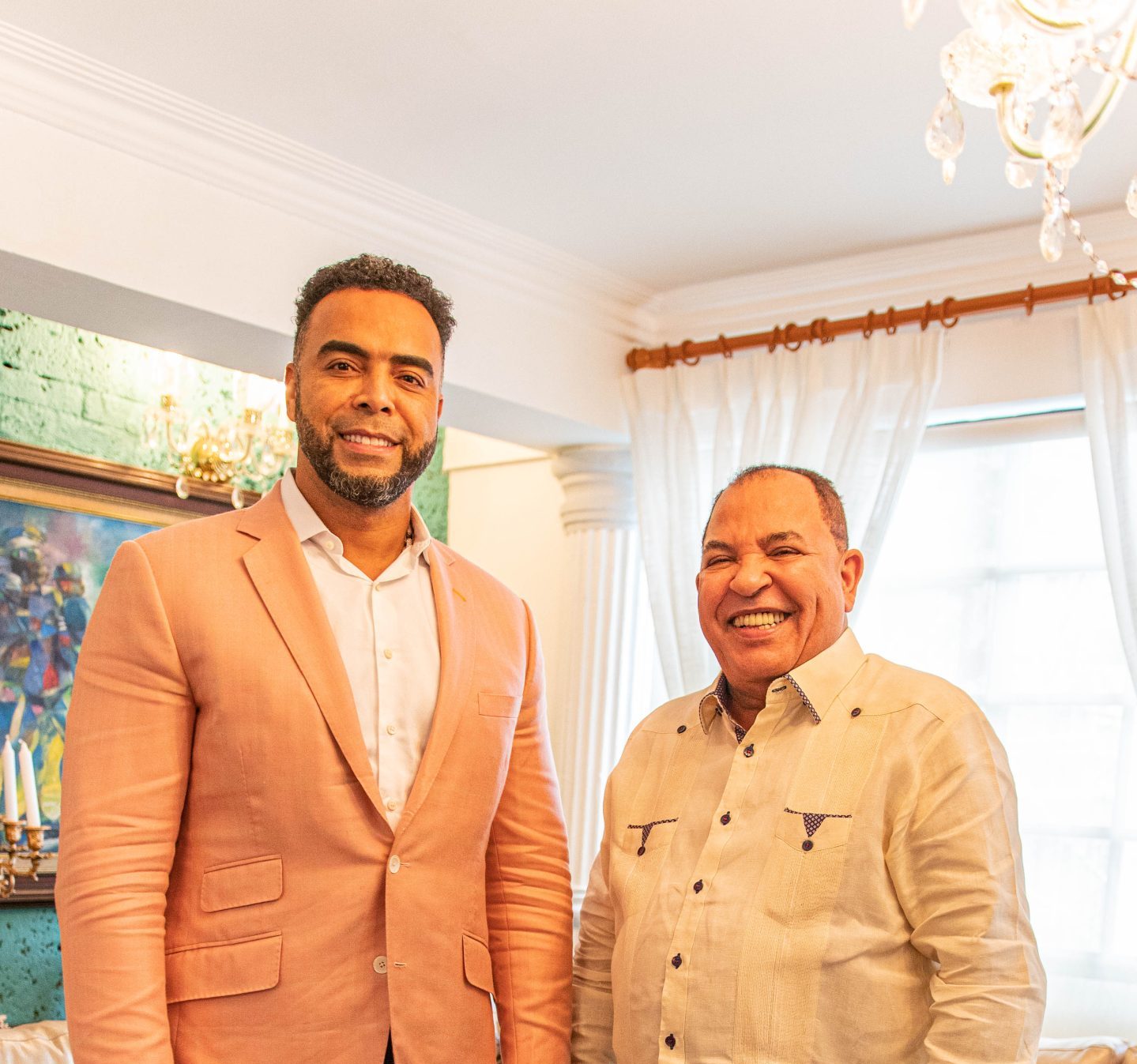 Nelson Cruz visita a César Cedeño, director de Bienes Nacionales – El Nuevo  Diario (República Dominicana)