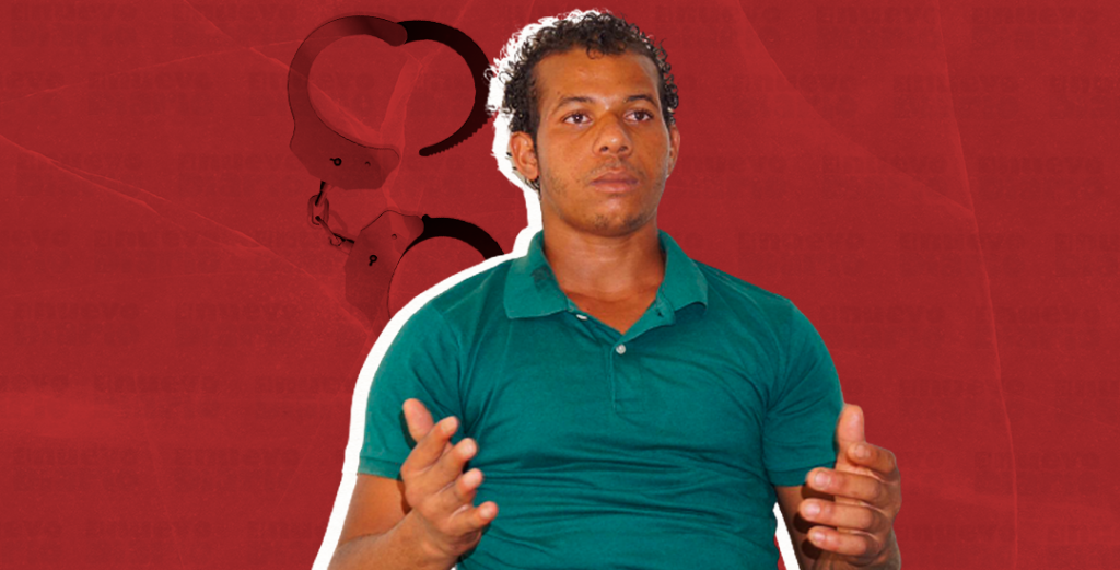 Miguel José Lora Carpio, herido de siete machetazos el pasado 1 de octubre de 2019.