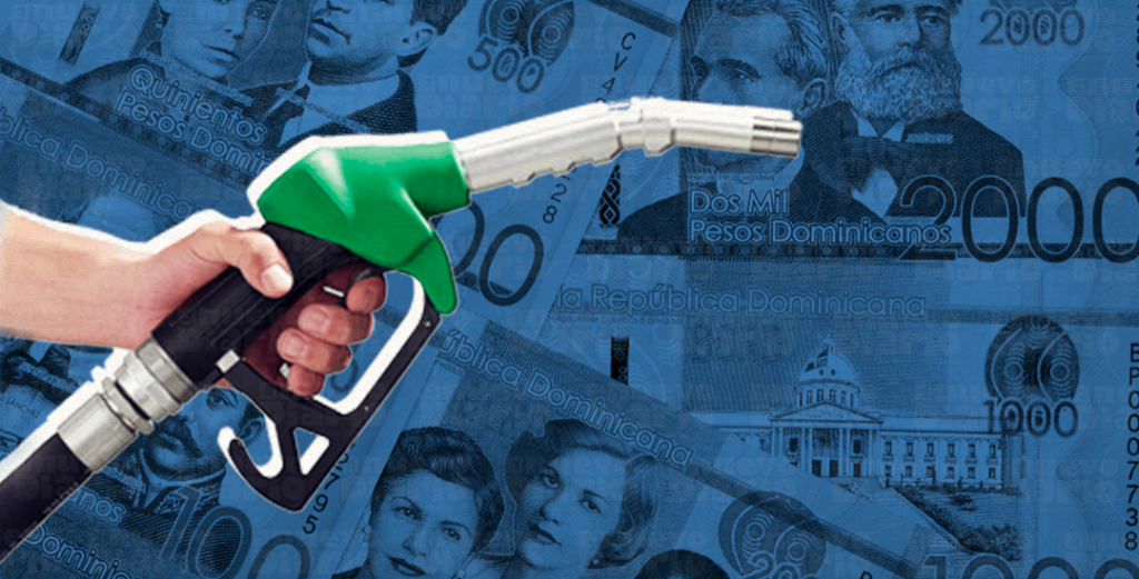El año pasado el desembolso total por subsidio a combustible fue RD$15,649.6 MM, de los cuales RD$2,458.0 MM correspondían a pagos pendientes dejados en el año 2020, por la gestión de gobierno anterior. (Ilustración: Yasmín Esmeralda Díaz)