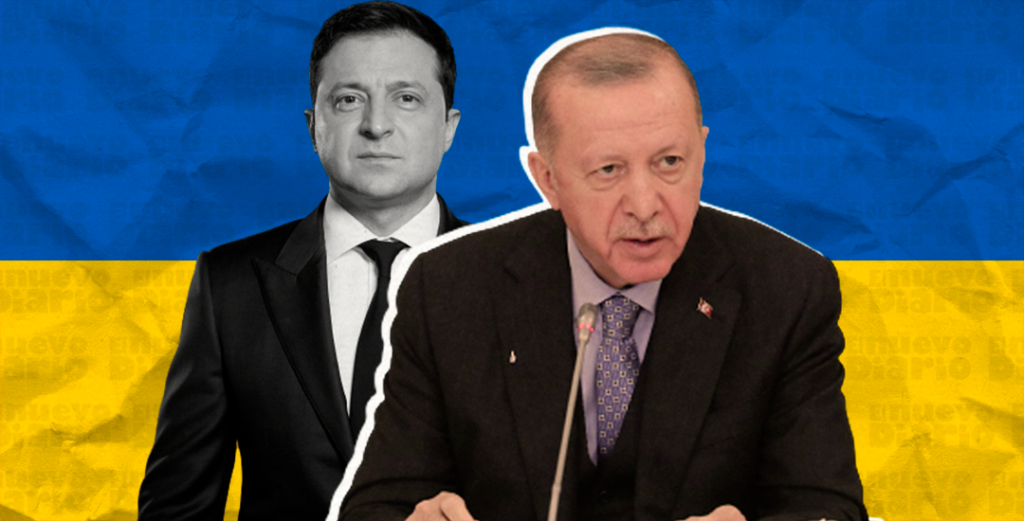 Erdogan promete a Zelenski. (Ilustración: Yasmín Esmeralda Díaz)