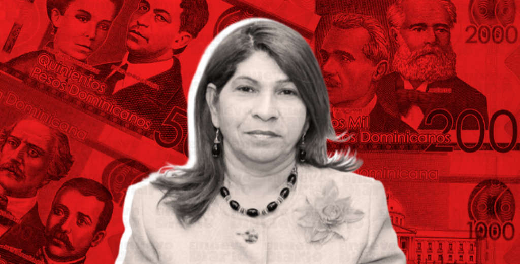 Exdiputada Gladys de la Cruz. (Ilustración: Yasmín Esmeralda Díaz)