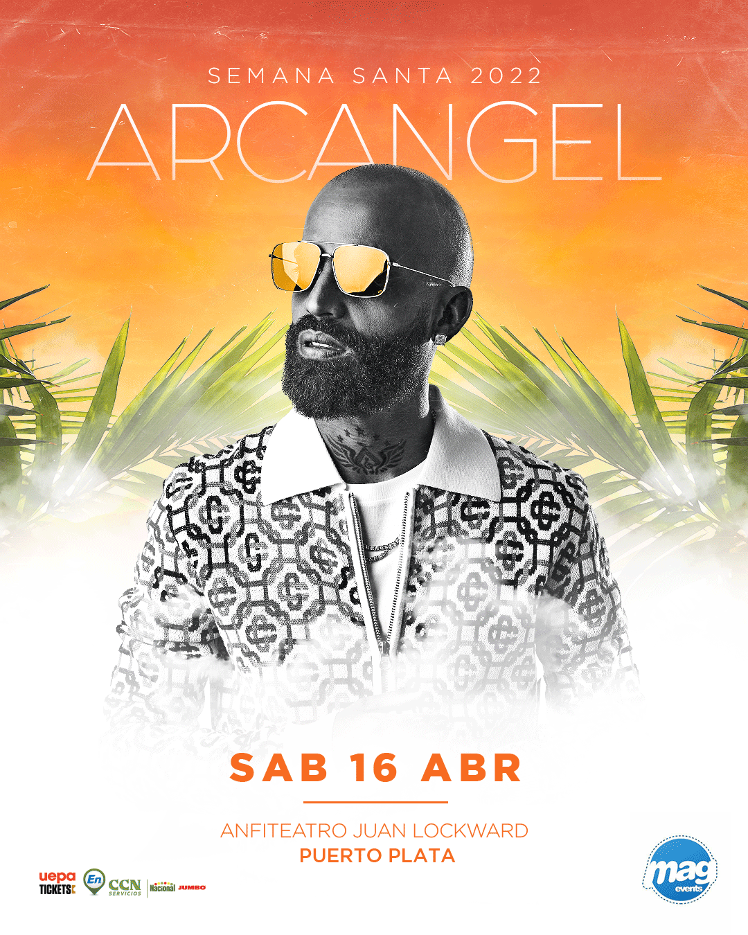 Arcángel tendrá concierto el Sábado Santo en el Anfiteatro Puerto Plata