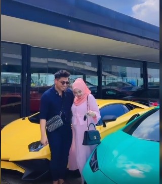 Embarazada le regala a su esposo un Lamborghini para compensar que su  futuro bebé no lo dejará dormir