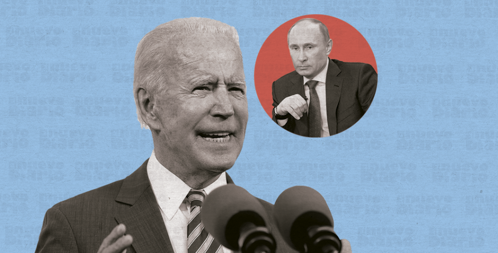 Biden afirmó que Putin "parece que ha decidido aislarse". (Fuente externa)