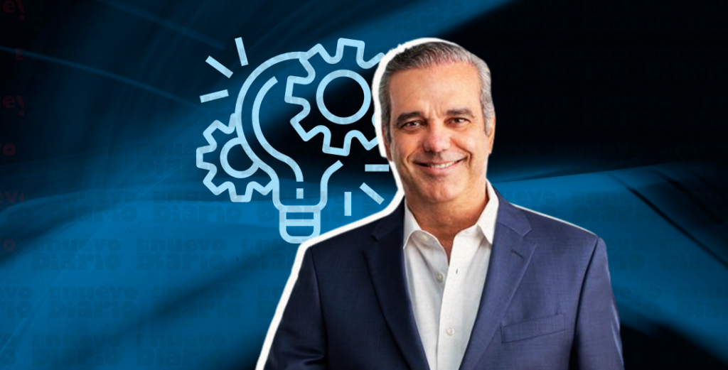 Luis Abinader. (Ilustración: Yasmín Esmeralda Díaz)