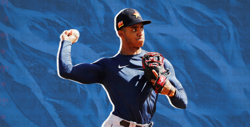 El dominicano Jeremy Peña. (Ilustración: Yasmín Esmeralda Díaz)