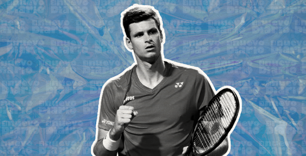 El polaco Hubert Hurkacz. (Ilustración: Yasmín Esmeralda Díaz)