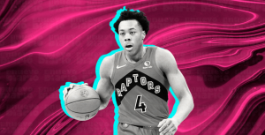 Scottie Barnes, de los Toronto Raptors, es el ganador del premio al Novato del Año. (Ilustración: Yasmín Esmeralda Díaz)