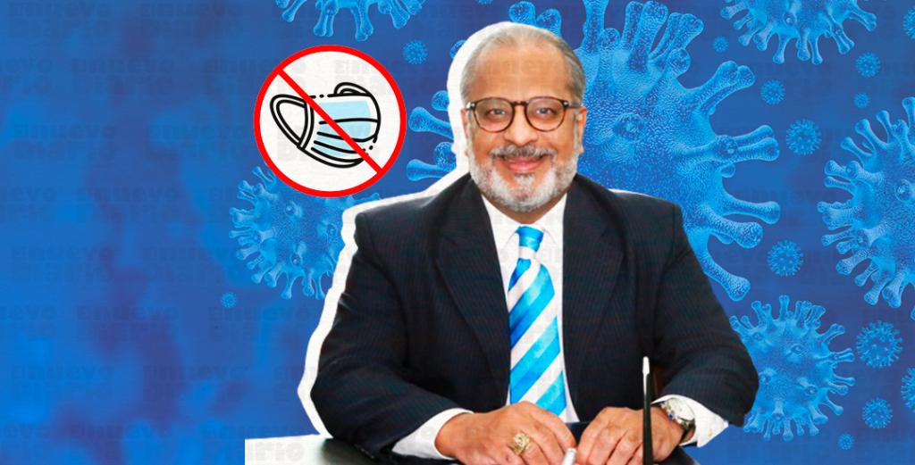 José Marte Piantini, presidente de la Junta de Aviación Civil. (Ilustración: Yasmín Esmeralda Díaz)