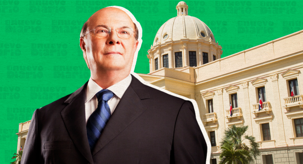 Hipólito Mejía, expresidente de la República. (Ilustración: Yasmín Esmeralda Díaz)