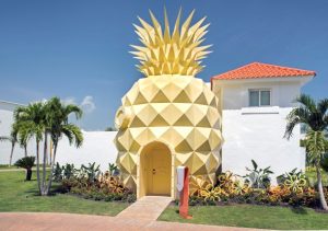 La villa "The Pineapple"