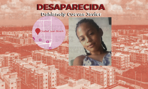 Una adolescente residente en Ciudad Juan Bosch lleva una semana desaparecida