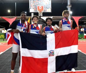 RD conquista oro y plata en basket 3x3 U23 de  Juegos Caribeños Isla Guadalupe 2022