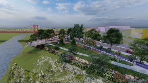 Alcaldía anuncia tercera etapa ciclovía y un nuevo parque lineal ecológico en Santiago