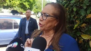 Gobernadora de Santiago deplora muerte de cabo PN herido durante protestas en Moca