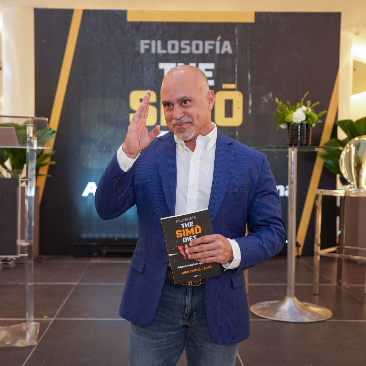 Juan Carlos Simó Presenta Libro “FILOSOFIA THE SIMO DIET, Alimentación ...