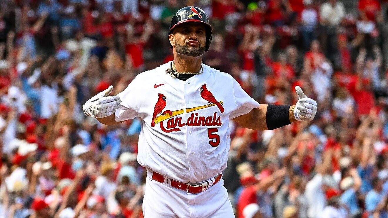 Albert Pujols y más leyendas en los Cardenales de San Luis