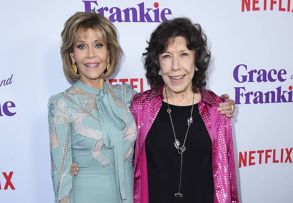 Jane Fonda estrena en Toronto «Movin On» con su eterna amiga Lily ...