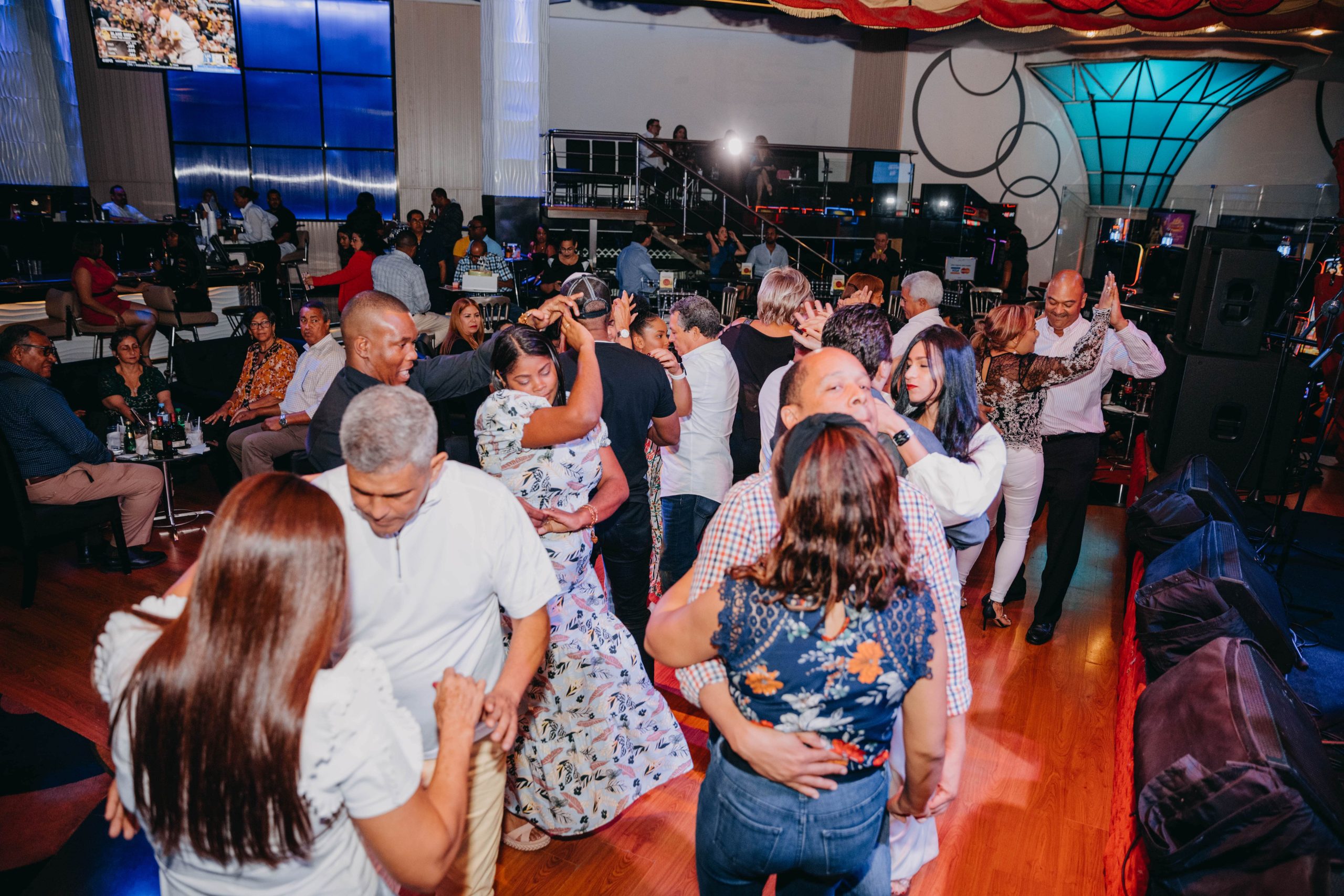 Merengue Bar, Gran Casino Jaragua festeja fiesta de relanzamiento El