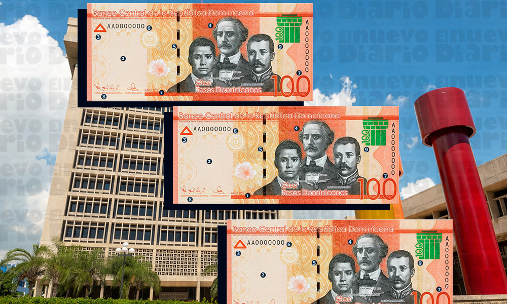 Banco Central Pone En Circulación Nuevo Billete De Rd100 Año 2021 El Nuevo Diario República 0653