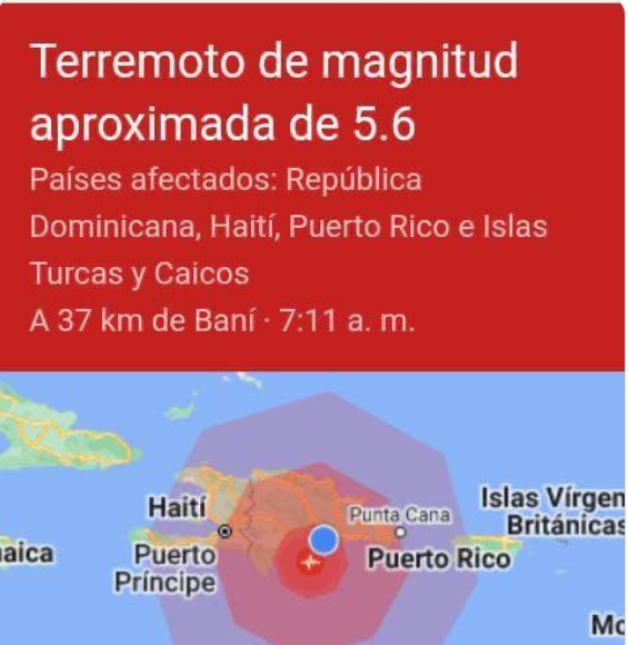 Terremoto Hoy Santo Domingo 1 De Febrero
