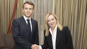 Macron y Meloni refrendan su apoyo conjunto a la defensa ucraniana