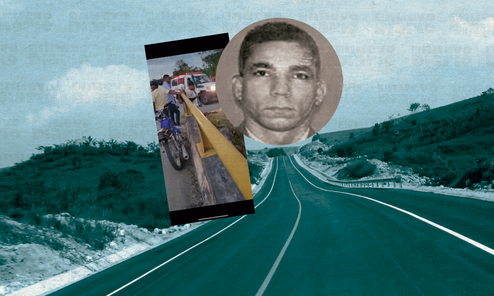 Muere oficial de la Policía y psicólogo de cárcel La Victoria en accidente en Arenoso