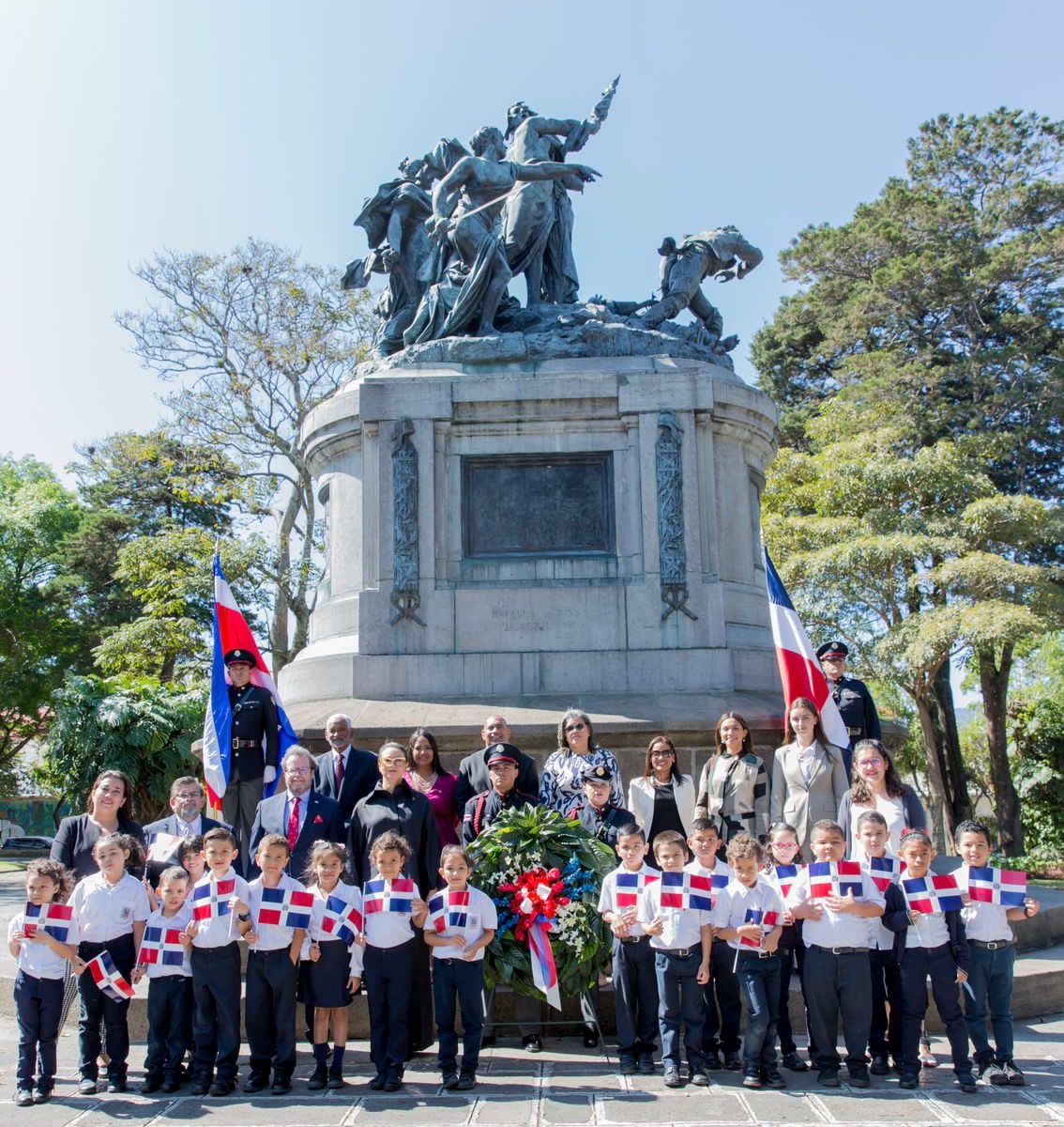 Embajada RD en Costa Rica conmemora el 179 aniversario de la Independencia