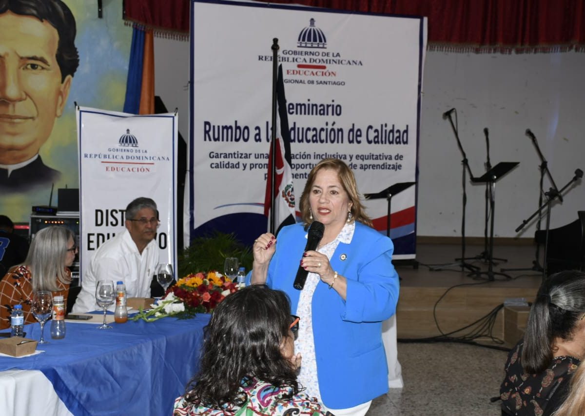 Minerd en Santiago realiza VII Seminario “Rumbo a la Educación de Calidad”