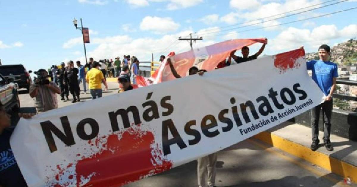 Ser joven es un factor de riesgo para ser víctima de la violencia en Honduras